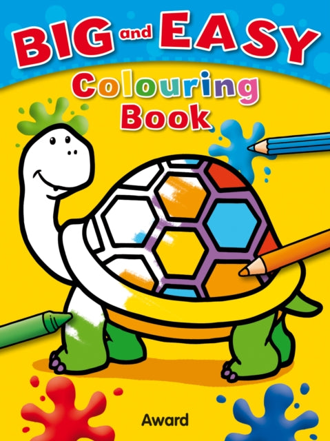 Book cover of: Big & Easy Colouring Books: Tortoise. By: AWARD