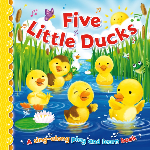 Book cover of: Five Little Ducks. By: Angie HEWITT