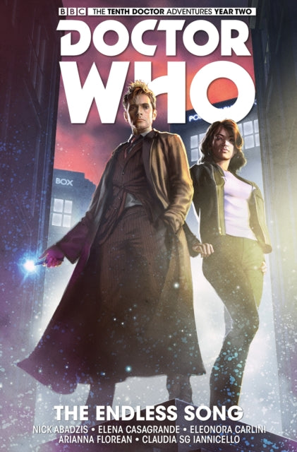 Book cover of: Doctor Who: The Tenth Doctor Vol. 4: The Endless Song