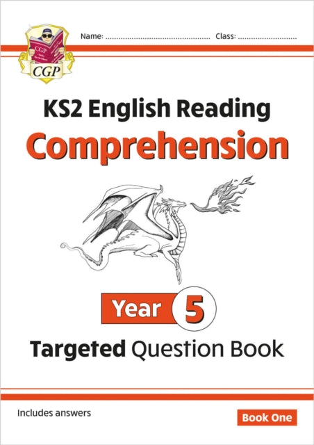 KS2 English Year 5 Reading Comprehension Targeted Question Book - Book 1 (with Answers) 9781782944508 CGP Books