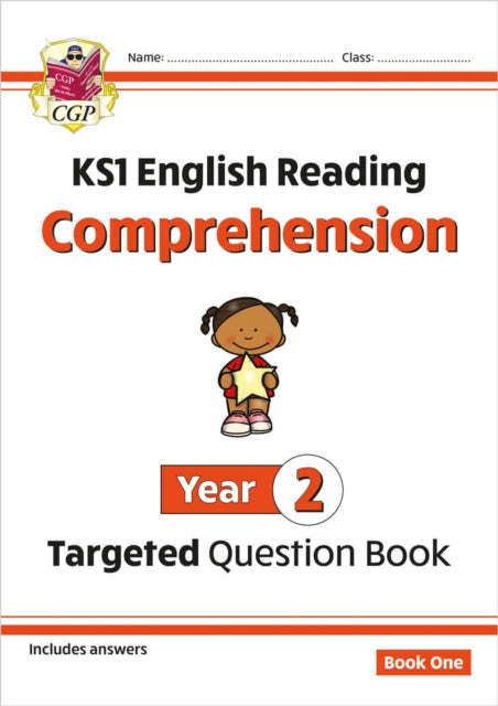Book cover of: KS1 English Year 2 Reading Comprehension Targeted Question Book - Book 1 (with Answers)