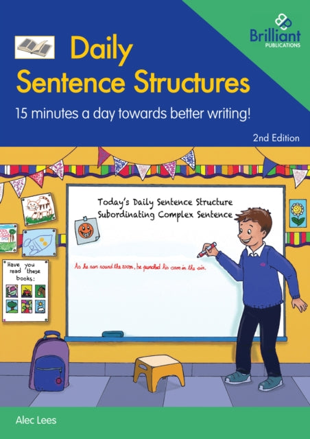 Book cover of: Daily Sentence Structures. By: Alec Lees