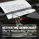 Book cover of: Activating Democracy. By: Sheryl Oring
