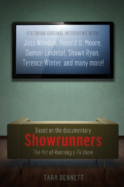 Book cover of: Showrunners. By: Tara Bennett