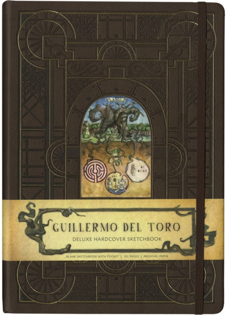 Book cover of: Guillermo Del Toro Deluxe Hardcover Sketchbook