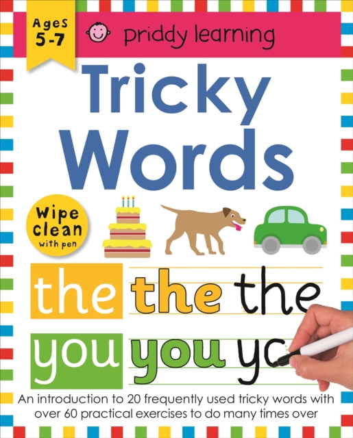 Book cover of: Tricky Words. By: Roger Priddy
