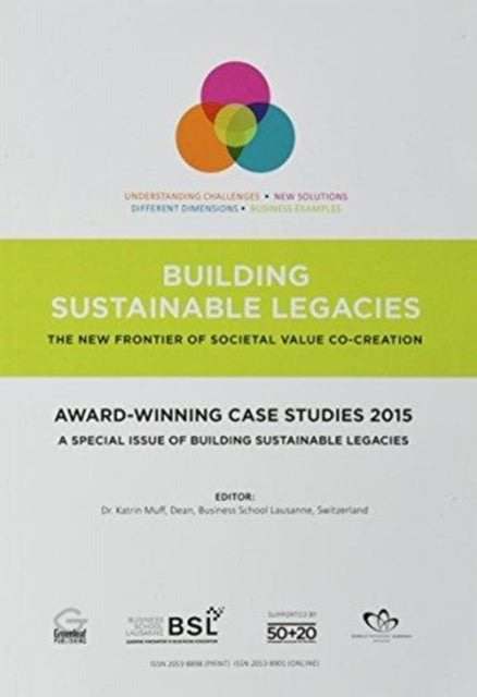 Book cover of: Award-winning Case Studies 2015. By: Katrin Muff