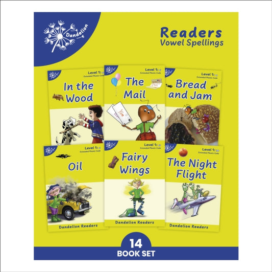 Book cover of: Phonic Books Dandelion Readers Vowel Spellings Level 1