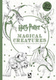 Book cover of: Harry Potter Magical Creatures Postcard Colouring Book