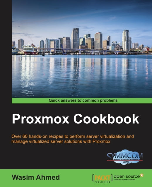 Book cover of: Proxmox Cookbook. By: Wasim Ahmed