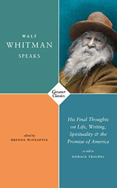 Book cover of: Walt Whitman Speaks. By: Walt Whitman