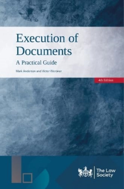 Book cover of: Execution of Documents