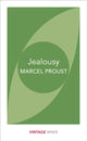 Book cover of: Jealousy. By: Marcel Proust