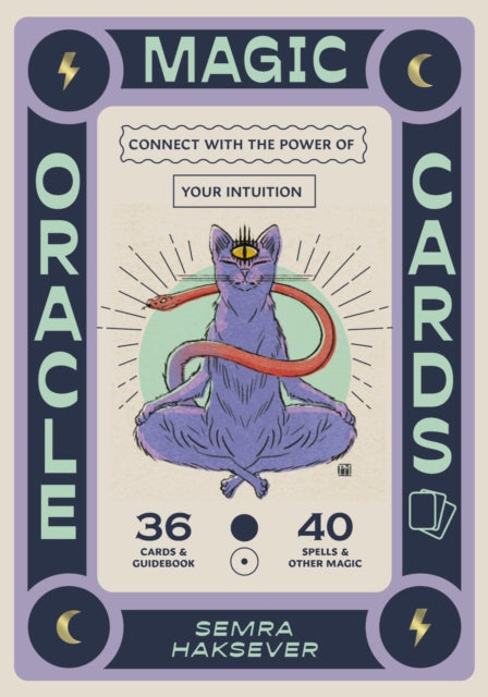 Book cover of: Magic Oracle Cards. By: Semra Haksever