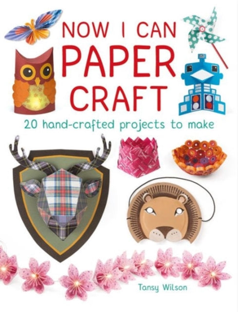 Book cover of: Now I Can Paper Craft: 20 Hand-Crafted Projects to Make. By: Tansy Wilson