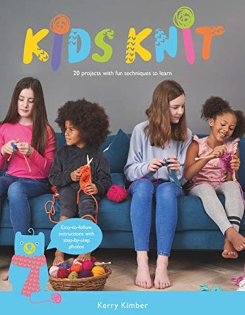 Book cover of: Kids Knit. By: Kerry Kimber
