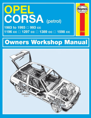 Opel Corsa bensiinimootor (83 - märts 93) Haynesi remondikäsiraamat
