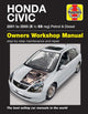 Honda Civicu bensiini- ja diiselmootoriga (01–05) Haynesi remondikäsiraamat