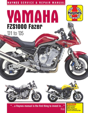 Yamaha FZS1000 Fazer (01 - 05) Haynesi remondijuhend