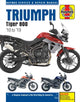Book cover of: Triumph Tiger 800 (10 -19). By: Editors of Haynes Manuals