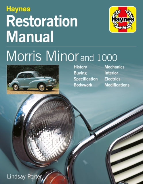 Book cover of: Morris Minor and 1000 Restoration Manual