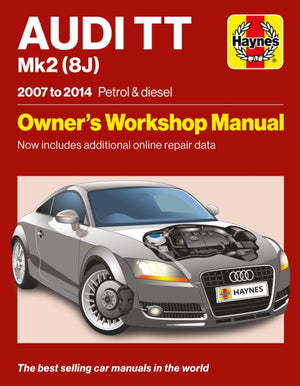 Audi TT Mk2 (8J) 2007 to 2014 Petrol & Diesel
