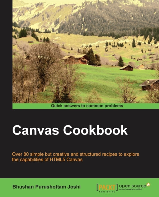 Book cover of: Canvas Cookbook. By: Bhushan Purushottam Joshi