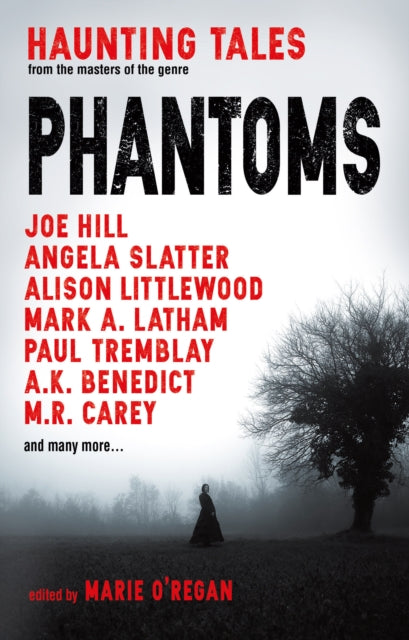 Book cover of: Phantoms: Haunting Tales from Masters of the Genre. By: Marie O'Regan
