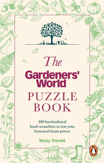 Book cover of: Gardeners' World Puzzle Book. By: Gardeners' World Magazine