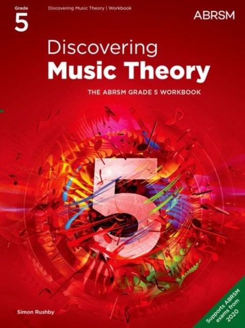 Book cover of: Discovering Music Theory, The ABRSM Grade 5 Workbook