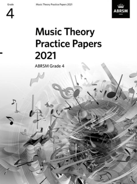 Book cover of: Music Theory Practice Papers 2021, ABRSM Grade 4