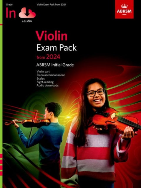 Book cover of: Violin Exam Pack from 2024, Initial Grade
