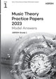 Book cover of: Music Theory Practice Papers Model Answers 2023, ABRSM Grade 1