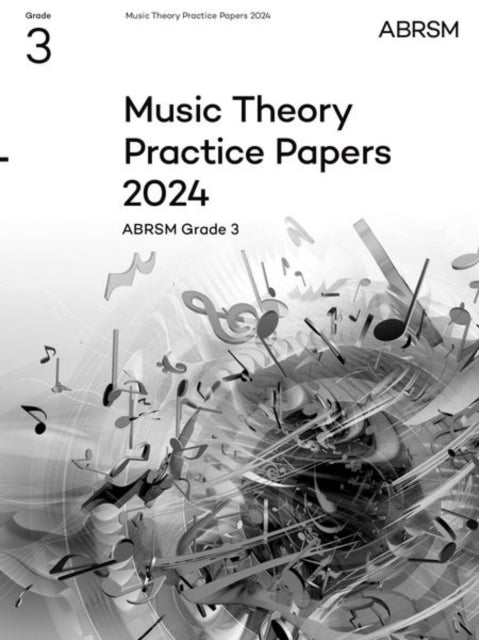 Book cover of: Music Theory Practice Papers 2024, ABRSM Grade 3