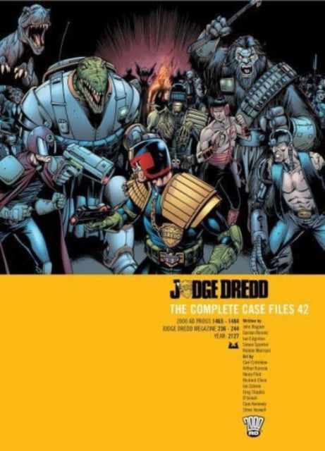 Judge Dredd: The Complete Case Files 42 9781786187093 John Wagner