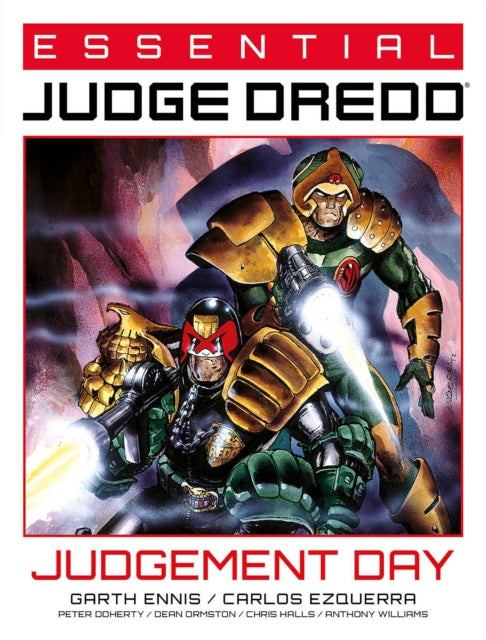 Book cover of: Essential Judge Dredd: Judgement Day. By: Garth Ennis