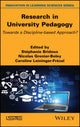 Book cover of: Research in University Pedagogy. By: Stephanie Bridoux