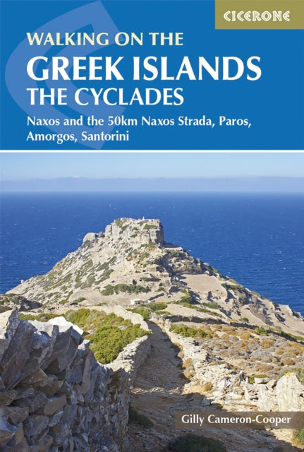 Book cover of: Walking on the Greek Islands - the Cyclades. By: Gillian CAMERON-COOPER