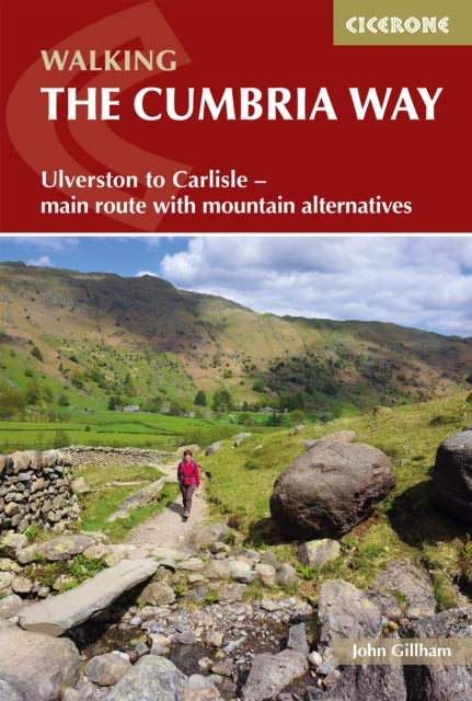 Walking The Cumbria Way, Ulverston to Carlisle - main route with mountain alternatives