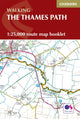 Book cover of: Thames Path Map Booklet. By: Leigh Hatts