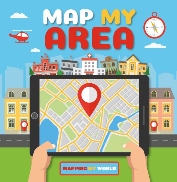 Book cover of: Map My Area. By: Harriet Brundle