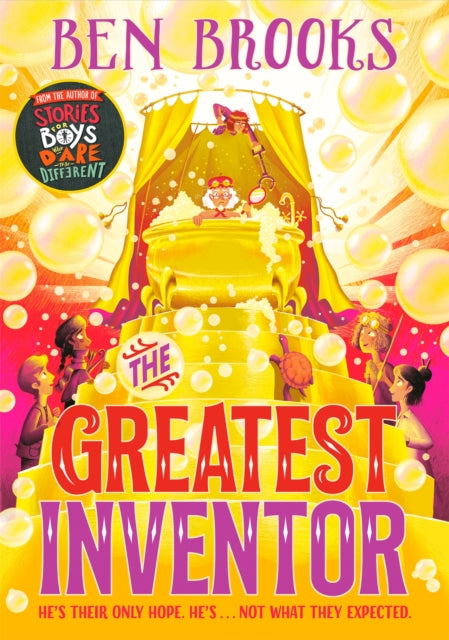 Book cover of: Greatest Inventor. By: Ben Brooks
