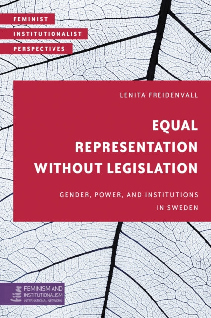 Book cover of: Equal Representation without Legislation. By: Lenita FREIDENVALL