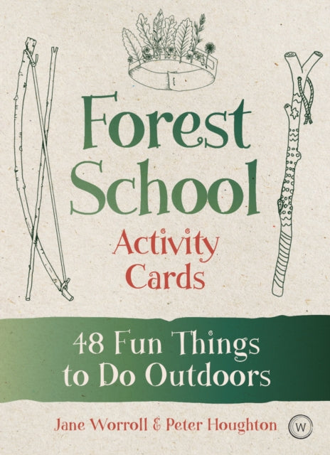 Book cover of: Forest School Activity Cards. By: Jane Worroll