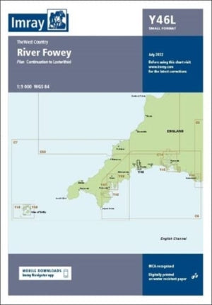 Imray Chart Y46 Laminated