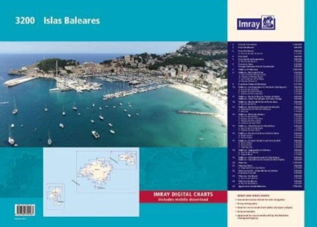 Book cover of: Imray 3200 Islas Baleares Chart Pack