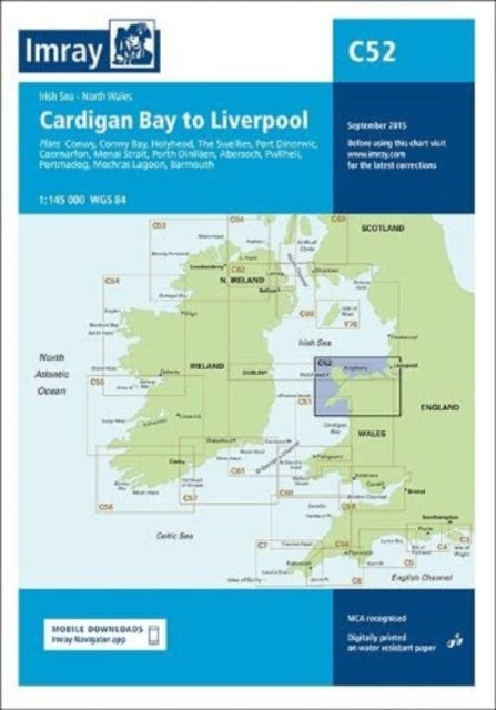 Book cover of: Imray Chart C52