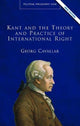 Book cover of: Kant and the Theory and Practice of International Right. By: CAVALLAR
