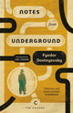 Book cover of: Notes From Underground. By: Фёдор Михайлович Достоевский