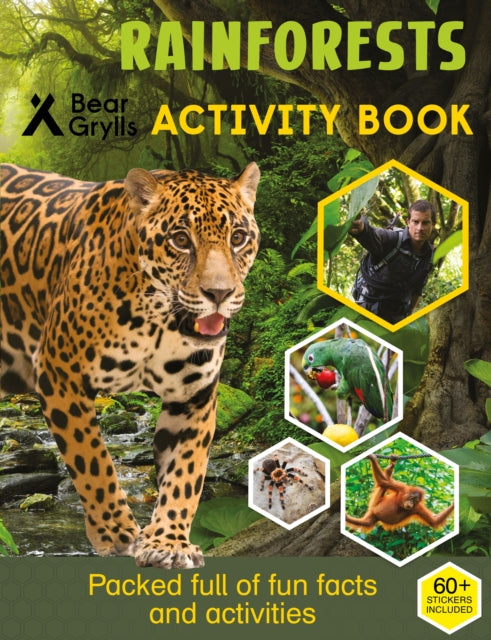 Book cover of: Bear Grylls Sticker Activity: Rainforest